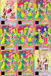 Pri Chan Pricket Mokumoku Monster Card Lot サムネイル 1