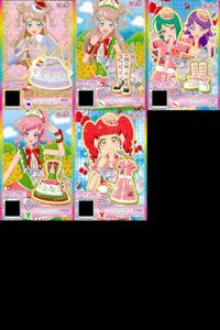プリ☆チャン プリチケ ティーパーティー パステルチューリップ等 5枚セット まとめ まとめ カード サムネイル 1