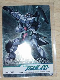 機動戦士ガンダム00 カードダス ロックオン<!-利用不可文字-!>ストラトス ダブルオー キラ 希少 裏面 ガンダムデュナメス 機動戦士ガンダム00 ダブルオー Mobile Suit Gundam 00 TradingCard トレーディング 丸粒キラ サムネイル 5
