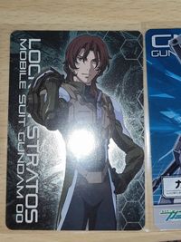 機動戦士ガンダム00 カードダス ロックオン<!-利用不可文字-!>ストラトス ダブルオー キラ 希少 裏面 ガンダムデュナメス 機動戦士ガンダム00 ダブルオー Mobile Suit Gundam 00 TradingCard トレーディング 丸粒キラ サムネイル 4