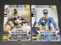 ダイスオー ゴセイブルー ゴセイブラック ゴセイジャー カード 2-011 2-018 サムネイル 1