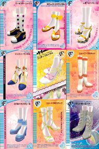 Love and Berry Card Footwear Set Lot Retro サムネイル 1