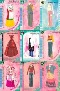 Love and Berry Dress Card Lot 9 Cards Japanese Game