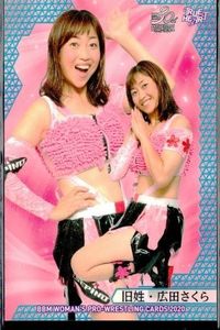 BBM 2020 Women's Pro Wrestling Card Lot 037 WAVE