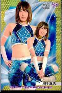 BBM 2020 TRUE HEART Kiryu Shinya Tokyo Women Pro Wrestling Card