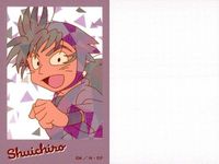 忍たま乱太郎 プリズムパターン イラストカード 小松田秀作 中在家長次 2枚セット カード まとめ サムネイル 2