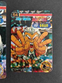 餓狼伝説2 カードダス 山田十兵衛 キラ2枚セット 当時物 プリズム SNK 1992 サムネイル 5