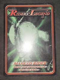 仮面ライダーBLACK RIDERS' LEGEND カード ブラック サムネイル 3