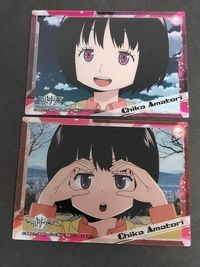 雨取千佳 カードガム ワールドトリガー ウエハース カード 雨取千佳 2枚セット N-07 N-08