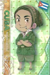 ヘタリア トレカ NO.34 キューバ APH Axis Powers カード