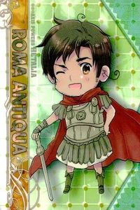 ヘタリア トレカ NO.23 ローマじいちゃん APH Axis Powers カード