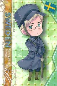 ヘタリア トレカ スウェーデン No.16 北欧 漫画 アニメ グッズ カード