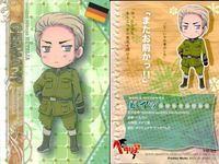 ヘタリア トレカ ドイツ No.03 ルートヴィッヒ 独 漫画 アニメ カード サムネイル 2