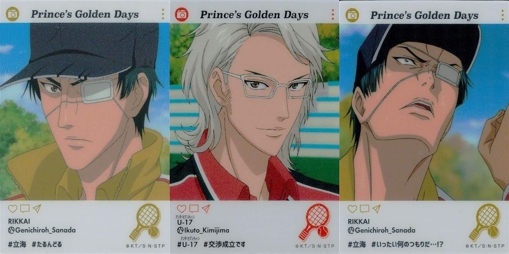 テニプリ 真田弦一郎 君島育斗 Prince's Golden Days 3枚セット カード