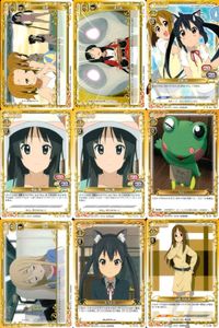プレメモ けいおん 中野梓 秋山澪 山中さわ子 ネコミミ 着ぐるみ セット まとめ カード サムネイル 1