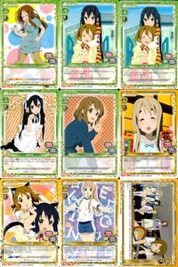 プレシャスメモリーズ けいおん 中野梓 平沢唯 コンビ 琴吹紬 メイド セット まとめ カード サムネイル 1
