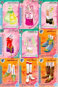 ラブandベリー ラブandベリー ラブベリ カード 9枚セット まとめ売り 服 靴 混合 まとめ カード サムネイル 1