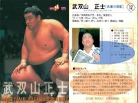 BBM 96-97 大相撲カード 武双山 呼出長八 他 4枚セット まとめ売り まとめ カード サムネイル 2