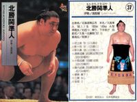 BBM 97 大相撲カード 北勝鬨 行司軍配 清國 他 4枚セット まとめ売り まとめ カード サムネイル 2