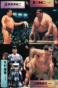 BBM 97 大相撲カード 豊ノ海 大翔鳳 木村咸喬 他 4枚セット まとめ まとめ カード