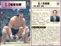BBM97 大相撲カード 親方 大鵬 北天佑 藤ノ川 栃東 4枚セット まとめ まとめ カード サムネイル 5