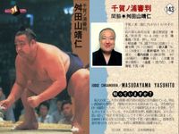 BBM97 大相撲カード 武蔵丸 久島海 栃東 舛田山 4枚セット まとめ まとめ カード サムネイル 4