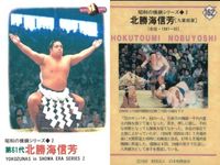 BBM 大相撲カード 佐田の山 北勝海 三根山 北の洋 4枚まとめ売り レトロ まとめ カード サムネイル 5