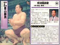 BBM 大相撲カード 玉錦 貴ノ浪 豊山 安芸ノ州 4枚セット まとめ 横綱 まとめ カード サムネイル 4