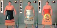 【BBM98】大相撲カード 貴闘力 琴錦 魁皇 3枚セット 化粧まわし まとめ まとめ カード サムネイル 1