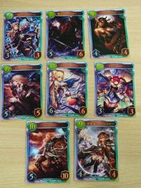 シャドウバース リアルプロモーションカード ８枚 まとめ ベルフェゴール エルフクイーン ケルベロス ジンジャー ゼウス ソーン ダークジャンヌ サムネイル 1