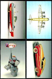 TIN TOYS 1996 カード 4枚セット 潜水艦 パンアメリカン まとめ まとめ カード サムネイル 1