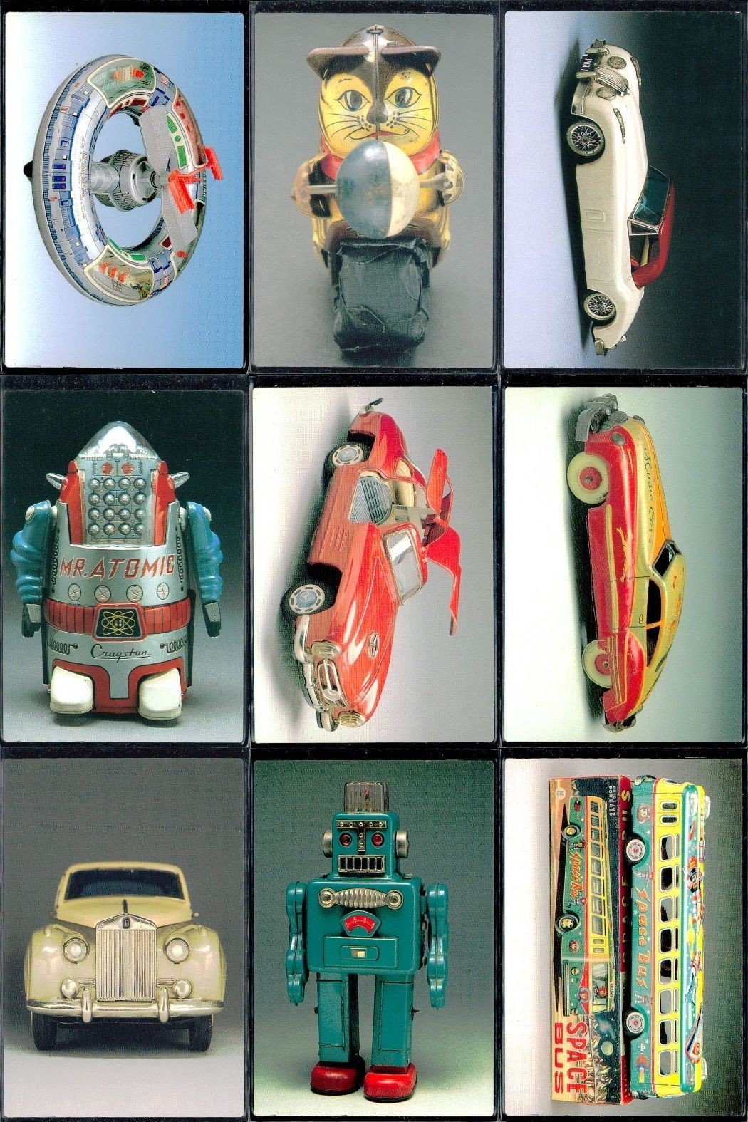 TIN TOYS collection 9枚セット ミスターアトミック 他 まとめ まとめ カード