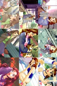 True Love Story TLS Retro Visual Novel Card 9 Cards Lot サムネイル 1