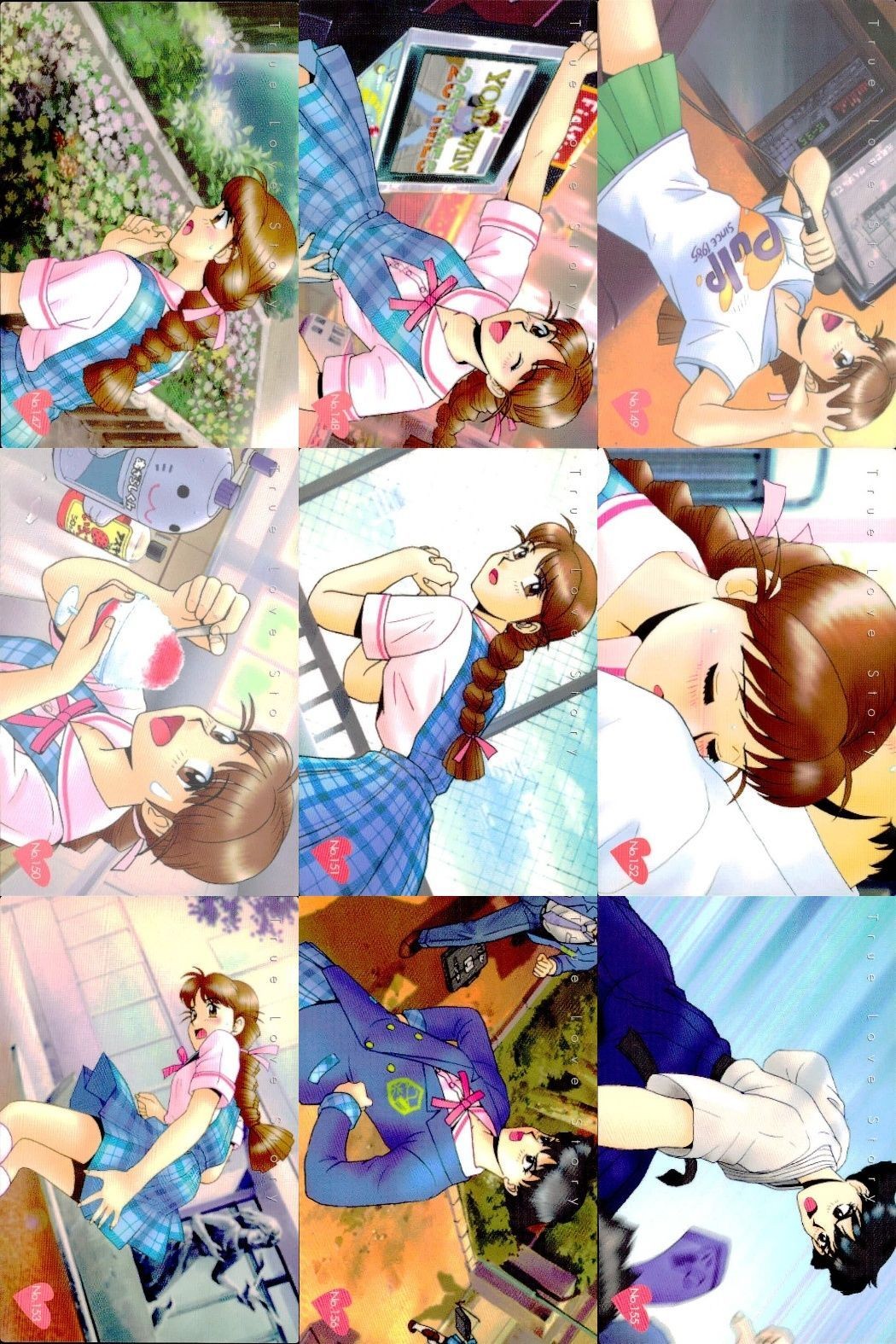 True Love Story TLS Card Lot 9 Cards Galge