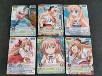 ヴィクトリースパーク 迷い猫オーバーラン！ 6枚セット 芹沢文乃 梅ノ森千世 巧＆文乃 言い合う千世 スク水の千世 じと目の文乃 箱入り娘 文乃 VS ブシロード TCG 矢吹健太朗 富士見書房 まとめ売り キャラクターカード