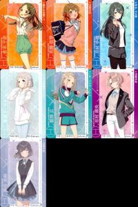 アイドルマスター 【学マス】ウエハース カード 7枚まとめ売り 花海佑芽 月村手毬 篠澤広 他 まとめ カード サムネイル 1