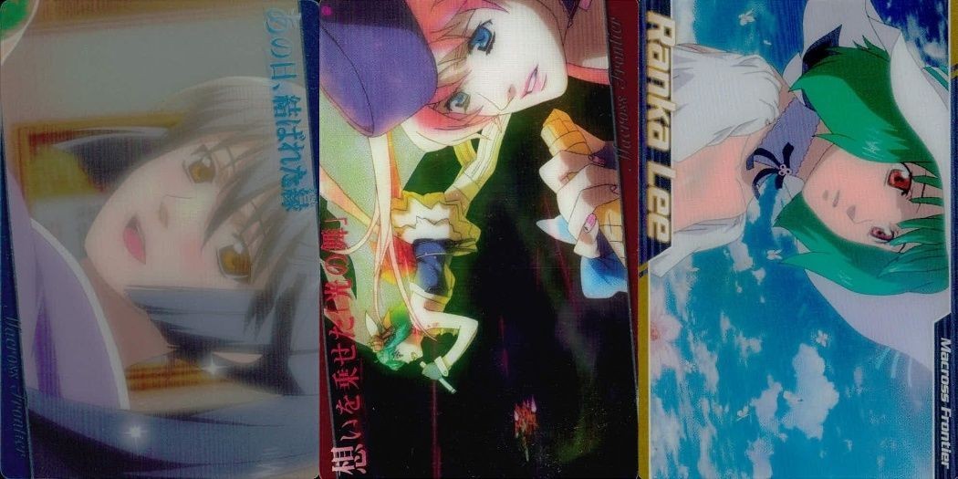 マクロスF カード シェリル アルト 名場面 3枚まとめ MF206連番 カード まとめ