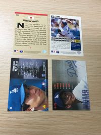 野茂英雄 1995年 ルーキーカード 4枚セット ドジャース Zenith他 カード まとめ サムネイル 10