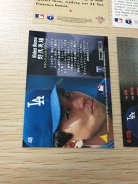 野茂英雄 1995年 ルーキーカード 4枚セット ドジャース Zenith他 カード まとめ サムネイル 11