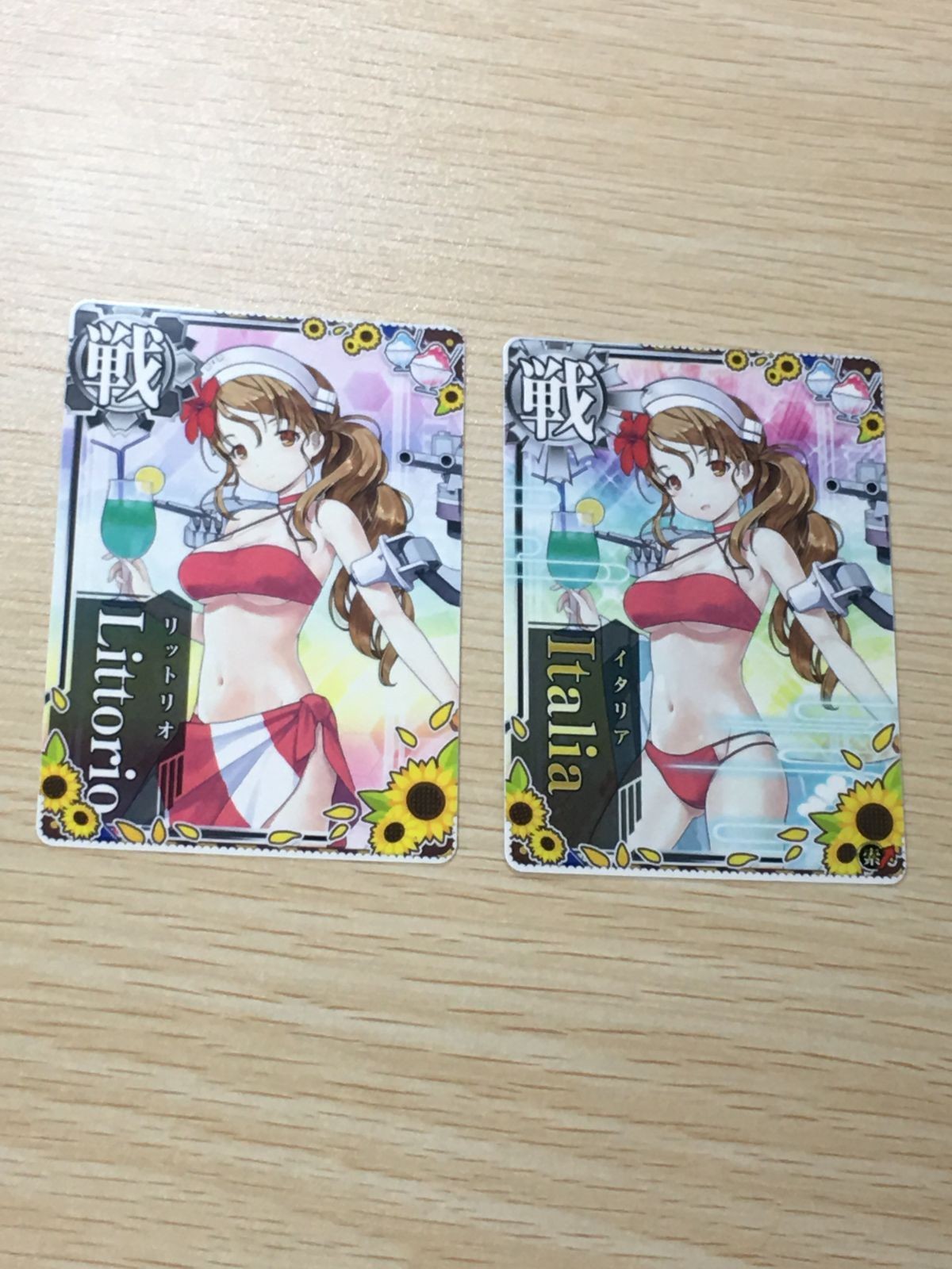 艦これ アーケード イタリア リットリオ 水着 まとめ SEGA セガ DMM KADOKAWA 角川 カード