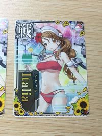 艦これ アーケード イタリア リットリオ 水着 まとめ SEGA セガ DMM KADOKAWA 角川 カード サムネイル 2