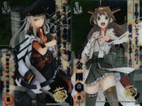 艦これ アーケード クリアカード ガングート 金剛改 2枚セット まとめ SEGA セガ DMM KADOKAWA 角川 カード サムネイル 1