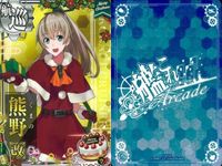 艦これ アーケード 熊野改 クリスマスmode 3枚セット 航巡 重巡 まとめ 艦隊これくしょん SEGA セガ DMM KADOKAWA 角川 カード サムネイル 4