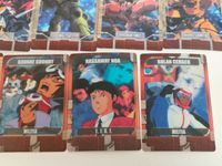 機動戦士ガンダムX 森永ウエハースカード 11枚まとめ売り ガロード・ラン ジャミル・ニート ティファ フロスト兄弟 ガンダムエアマスター ガンダムアシュタロン パトゥーリア フリーデン クルー メタリックカード レトロ 当時物 サムネイル 5
