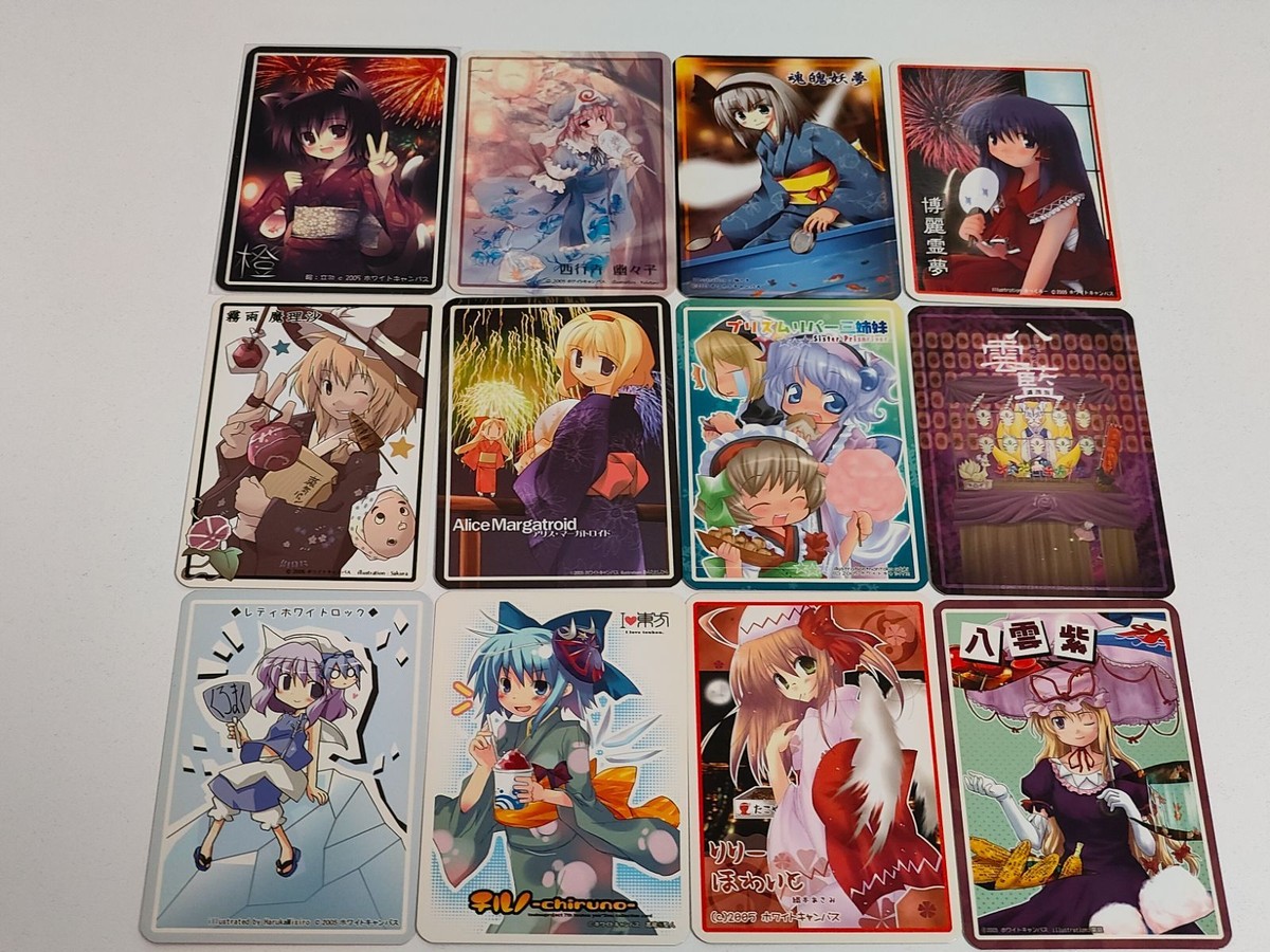 【希少】東方Project 東方霊祀 トレカ 12枚セット WhiteCanvas