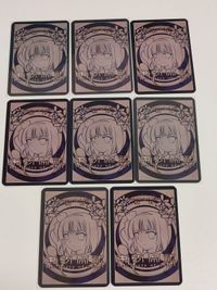 【希少】東方Project ホワイトキャンバス 東方茶霊祀 Tea party of ghost スペシャルスペルカード 8枚セット 博麗霊夢 霧雨魔理沙 西行寺幽々子 魂魄妖夢 八雲紫 十六夜咲夜 チルノ 八雲藍 トレカ 2005年 当時物 サムネイル 2