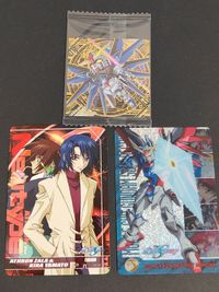 Gundam SEED Destiny Metallic Seal Card 35th Wafer