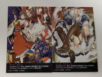 東方Project 東方幻想画報 イラストカード 博麗霊夢(赤りんご) 十六夜咲夜(天空すふぃあ) C76とらのあな特典 非売品 ポストカード トレカ まとめ売り サムネイル 1
