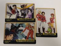 Mobile New Century Gundam X Clear Card Set Gold Frame