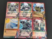 Naruto Card Game 6 Card Set Kakashi Sharingan